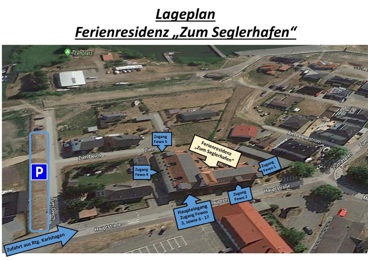 Residenz Zum Seglerhafen-St Appartamento Peenemünde Esterno foto